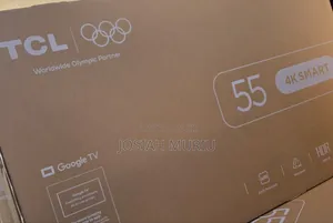 TCL 55” UHD Google Smart TV – HDR, Voice Control Streaming