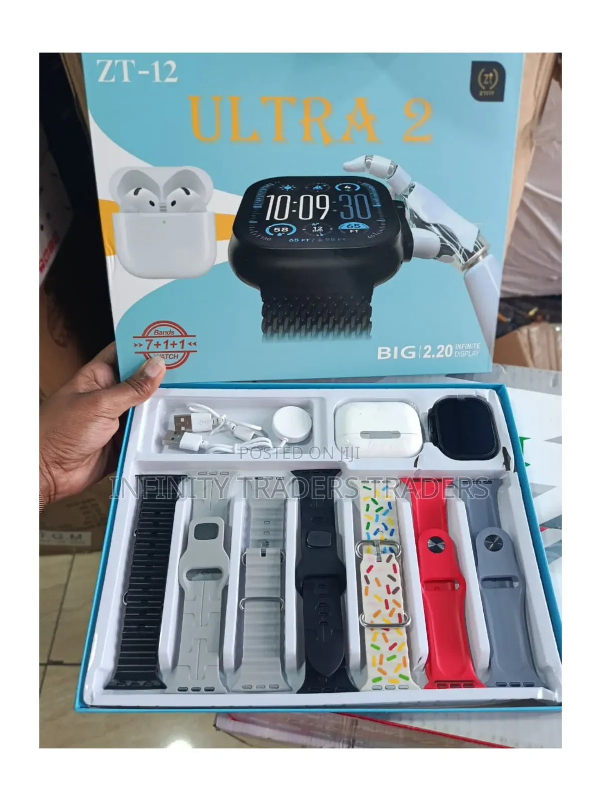 ZT-12 ULTRA 2 7 IN 1 Smart Watch Plus