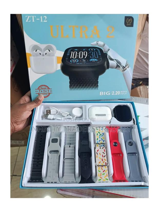 ZT-12 ULTRA 2 7 IN 1 Smart Watch Plus - thumbnail 2