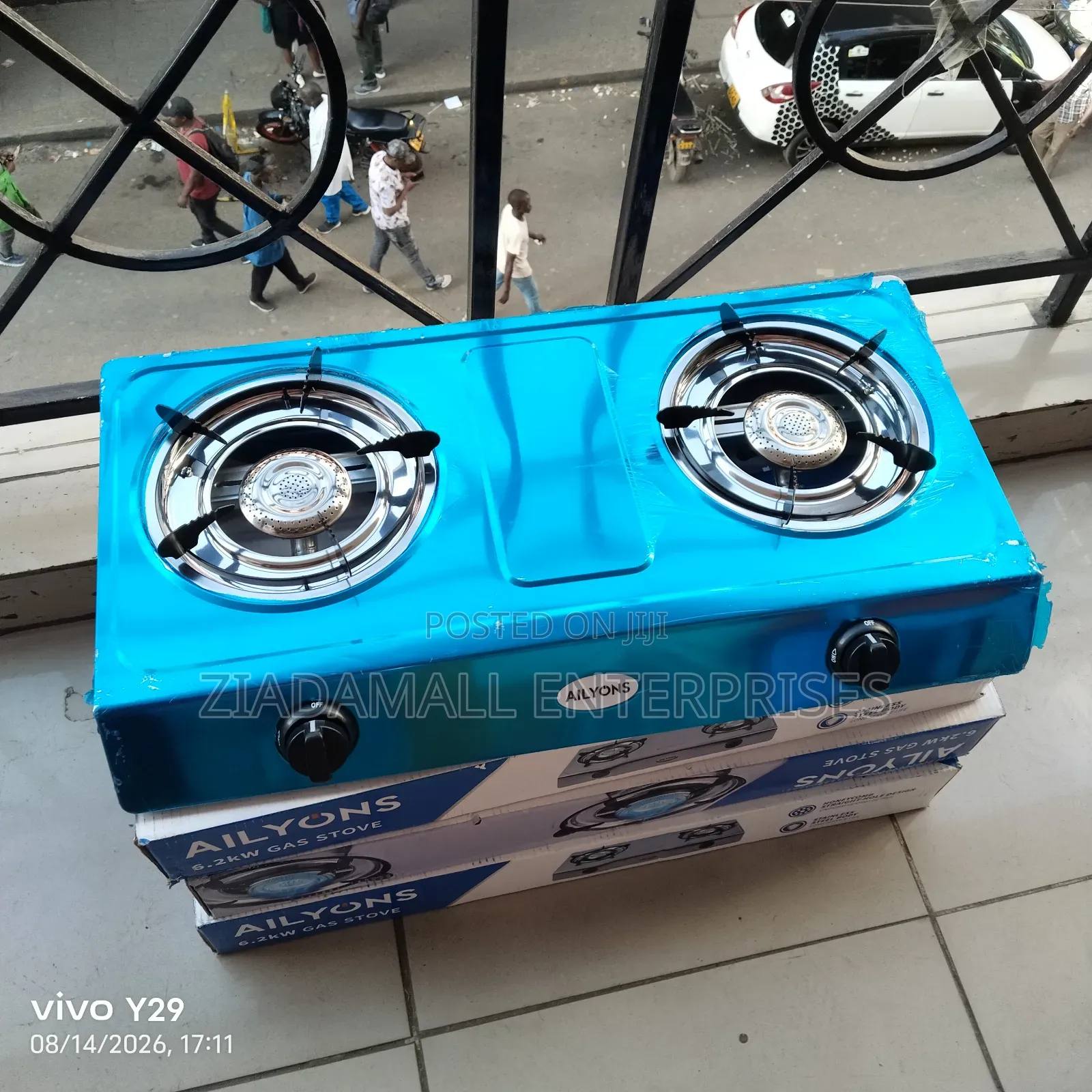 Digital Auto Ignition Two Burner Cooker. Affordable