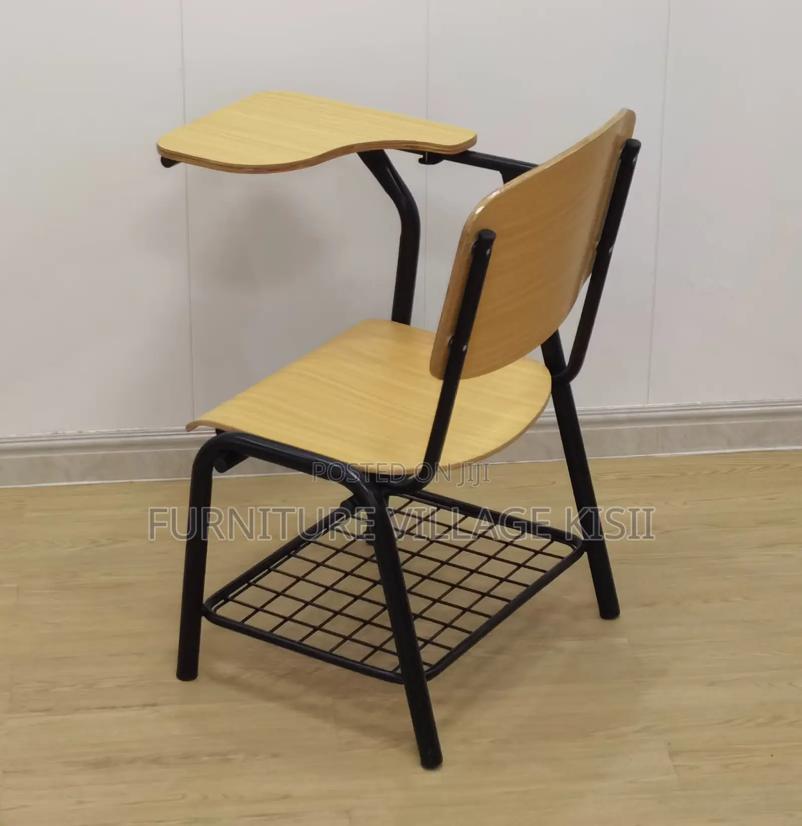 Office Chair: School Study Desk With Writting Pad