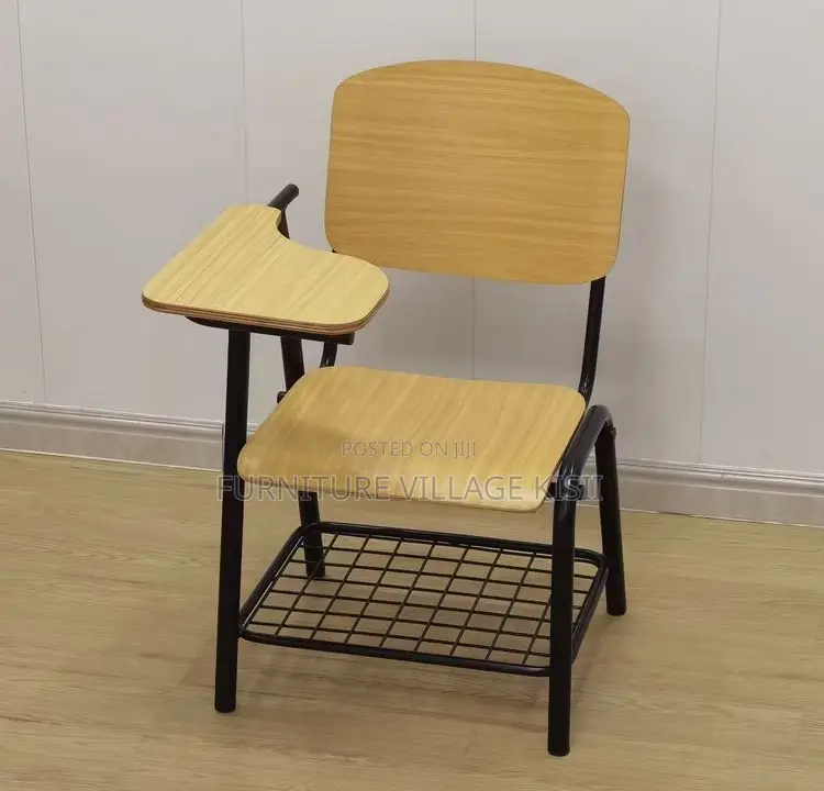 Office Chair: School Study Desk With Writting Pad