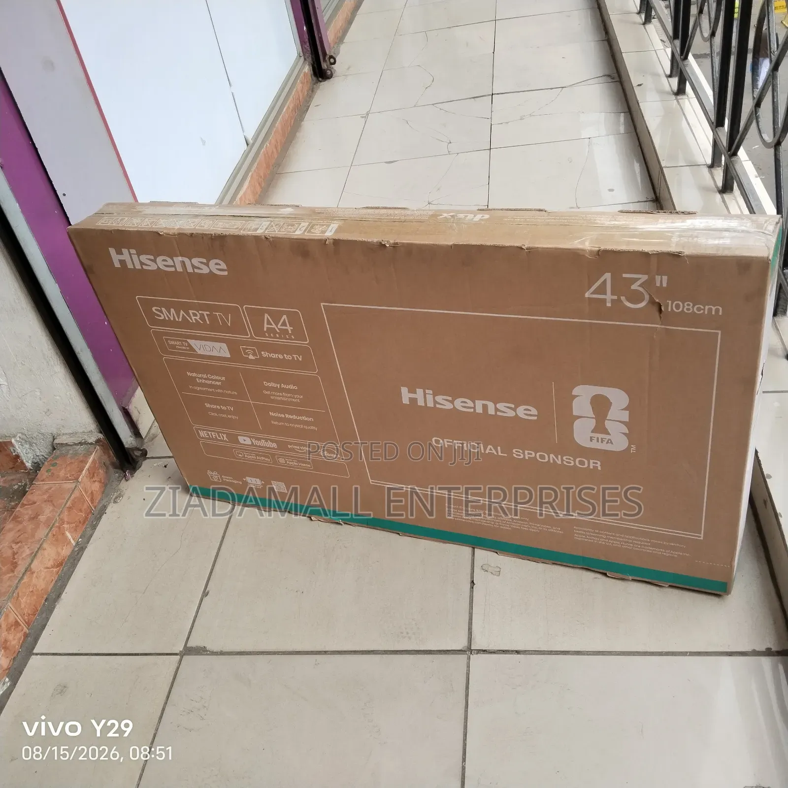 Hisense A4 Series 43′′ Smart TV – Clear Display Smart Entertainment