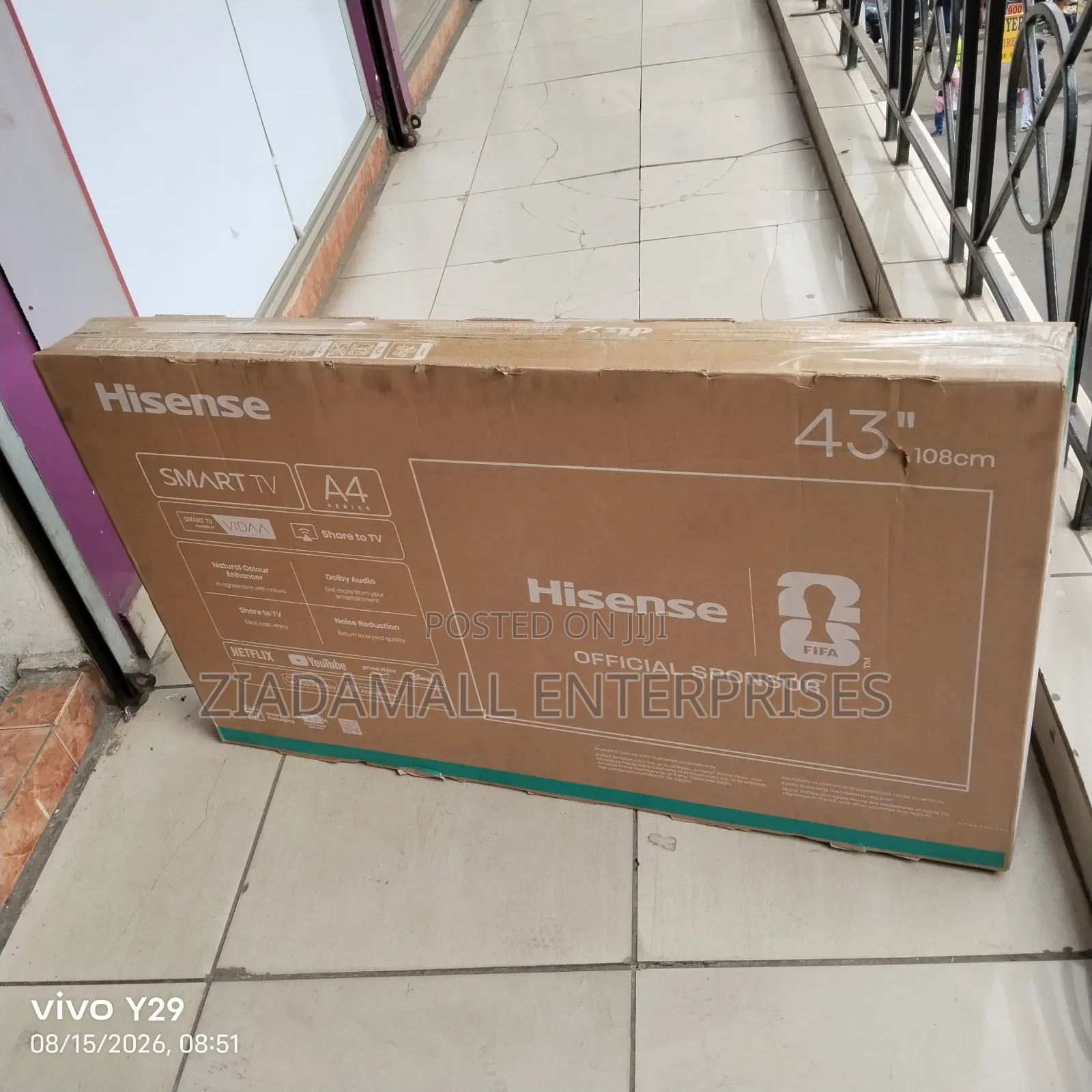 Hisense A4 Series 43′′ Smart TV – Clear Display Smart Entertainment