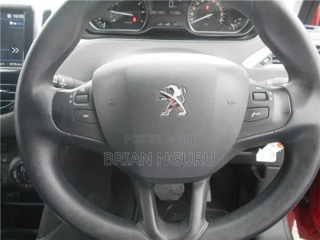 Peugeot 208 2017 Red