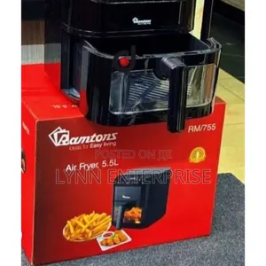 Ramtons 5.5 Litres DIGITAL AIR FRYER - RM/755