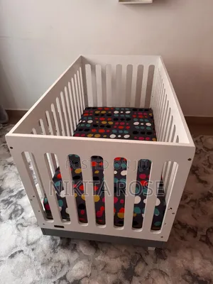 Solid Mahogany Heirloom Crib + Premium Mattress