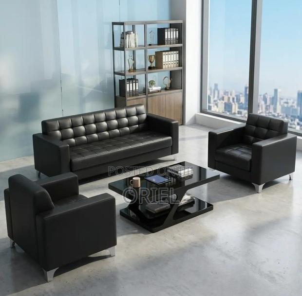 Office Sofa : Office Lounge Sofa Set- 5 Seater - main view