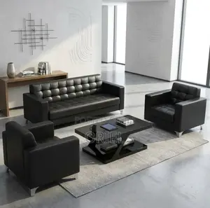 Office Sofa : Office Lounge Sofa Set- 5 Seater