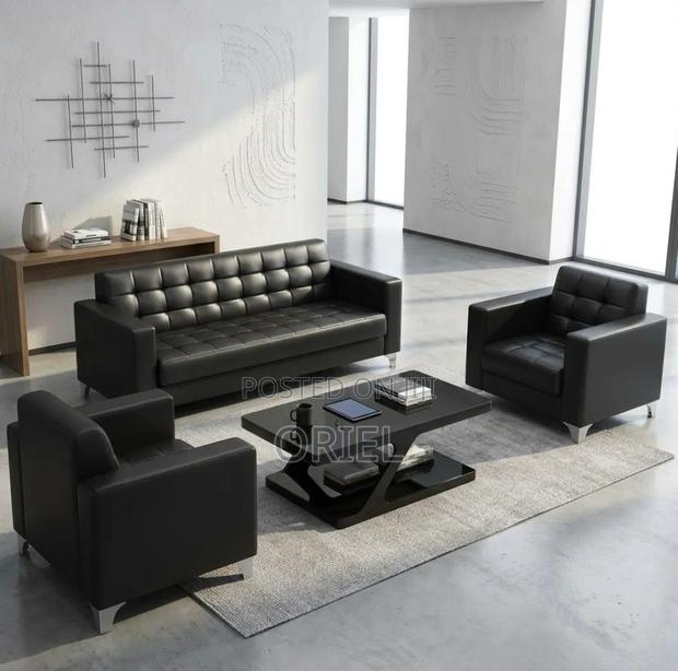 Office Sofa : Office Lounge Sofa Set- 5 Seater - thumbnail 3