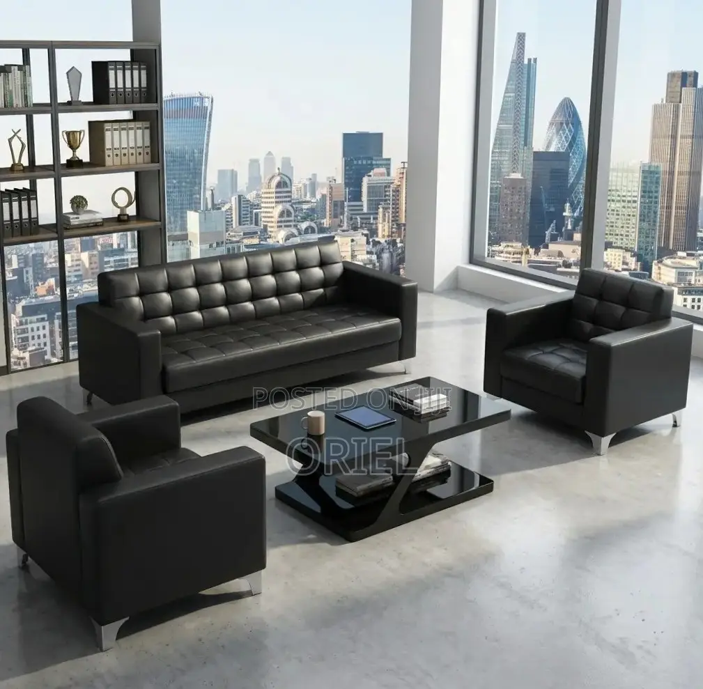 Office Sofa : Office Lounge Sofa Set- 5 Seater