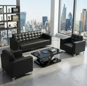 Office Sofa : Office Lounge Sofa Set- 5 Seater