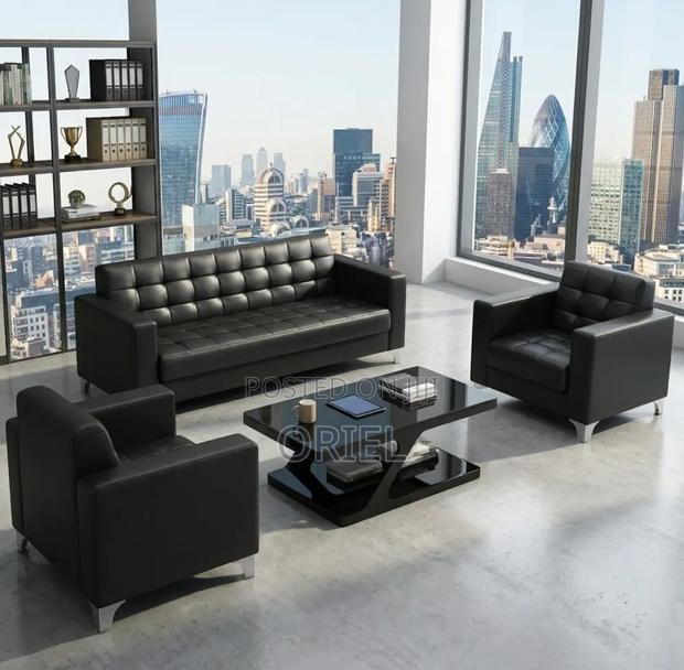 Office Sofa : Office Lounge Sofa Set- 5 Seater - thumbnail 5