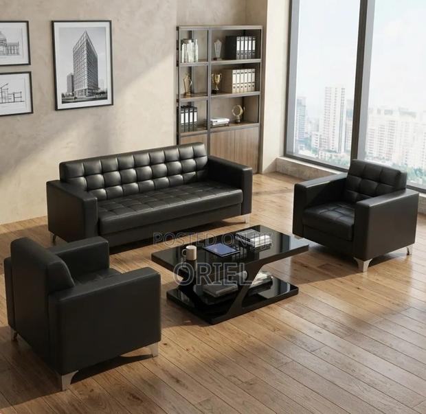 Office Sofa : Office Lounge Sofa Set- 5 Seater - thumbnail 6
