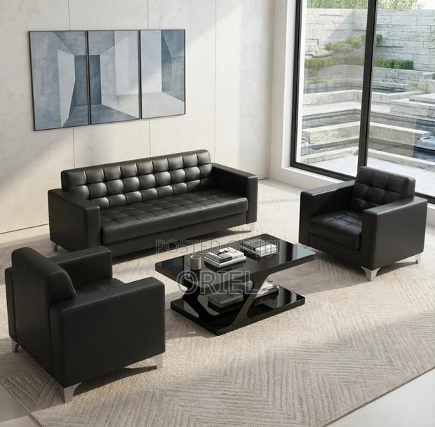 Office Sofa : Office Lounge Sofa Set- 5 Seater - thumbnail 7
