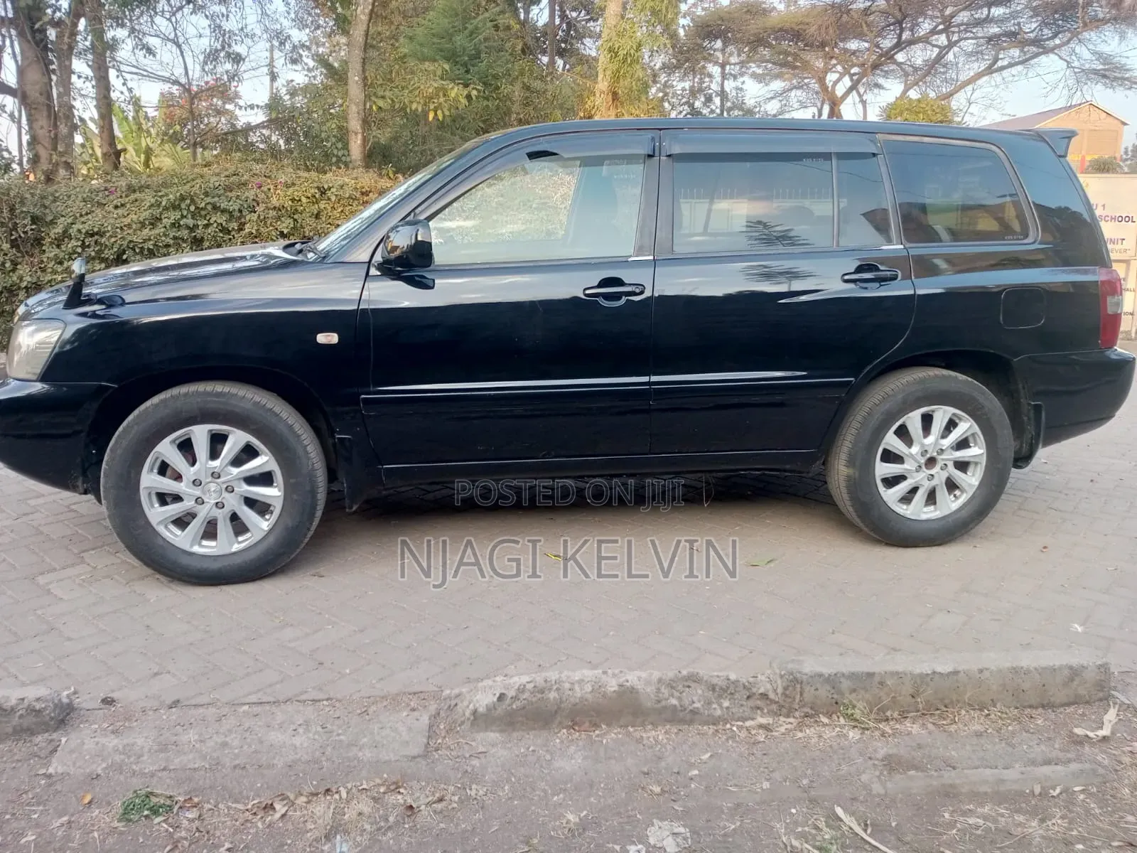 Toyota Kluger 2006 Black