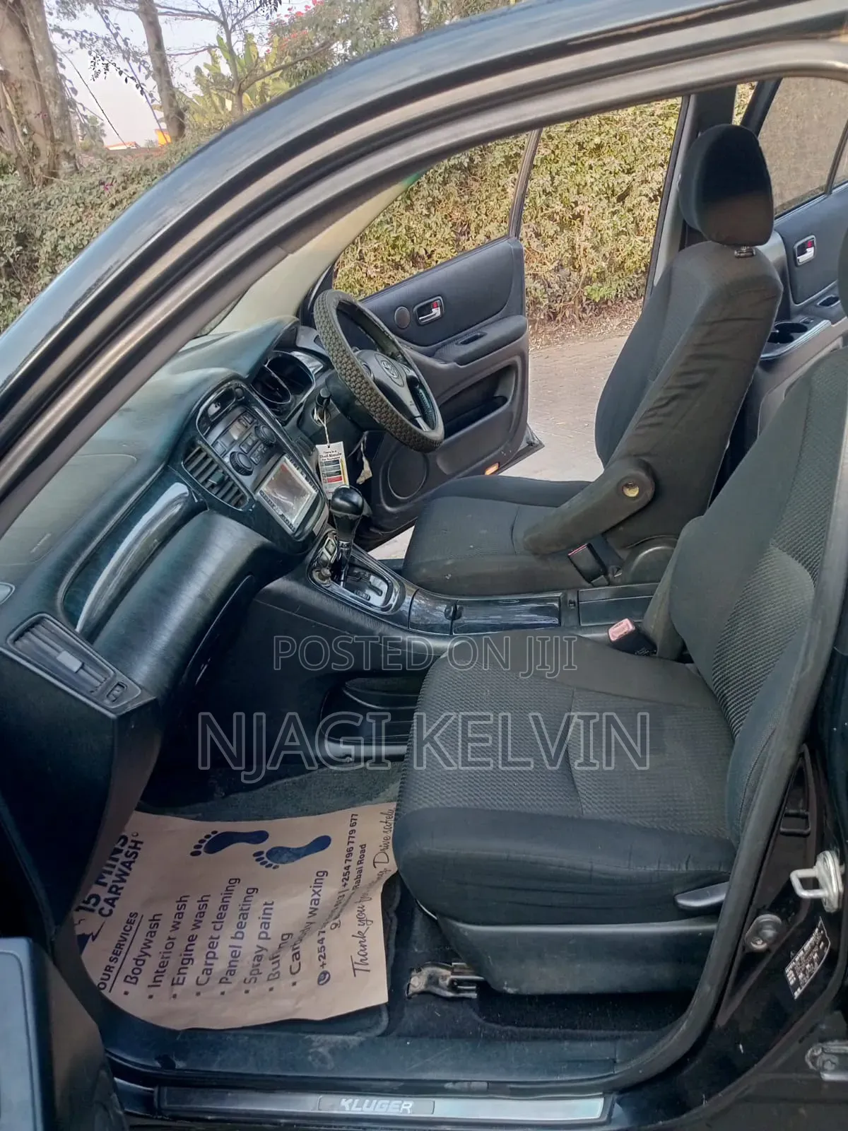 Toyota Kluger 2006 Black