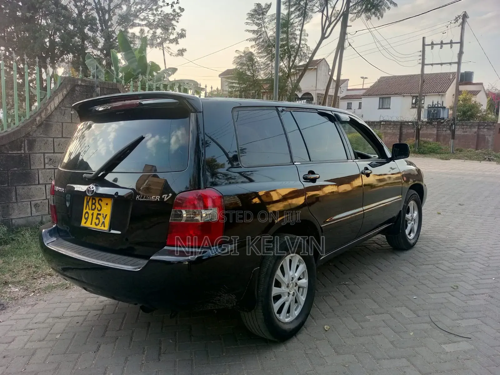 Toyota Kluger 2006 Black