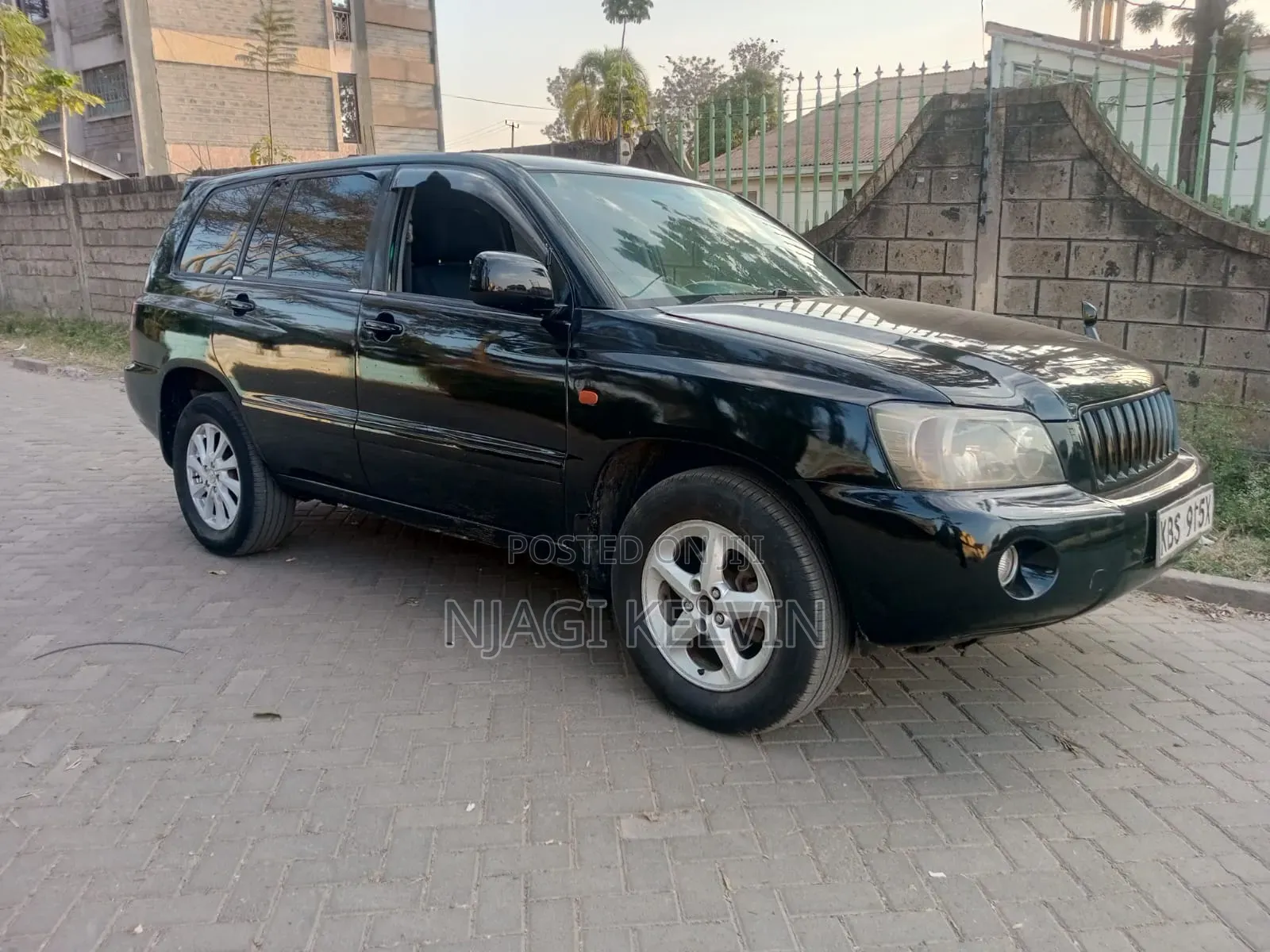 Toyota Kluger 2006 Black