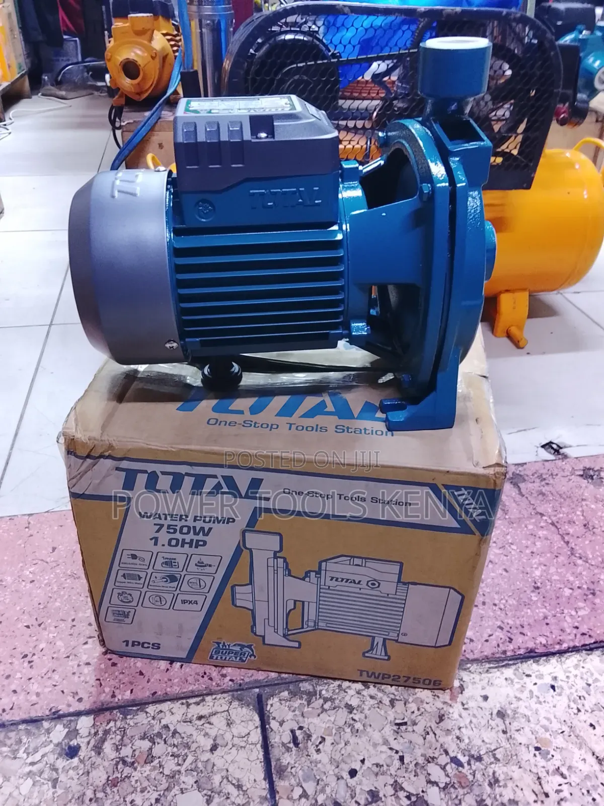 TOTAL 1HP Electric Surface Water Pump (750W)