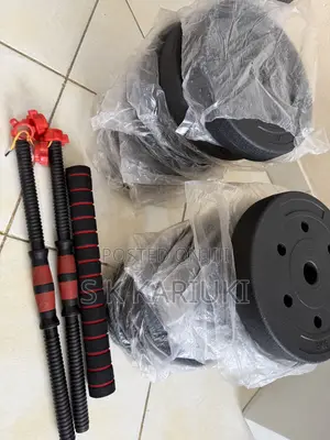 50kg Adjustable Dumbbell and Barbell Home Gym Set