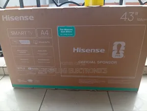 Hisense 43′′ A4 Smart Television – Sleek Full HD Home TV