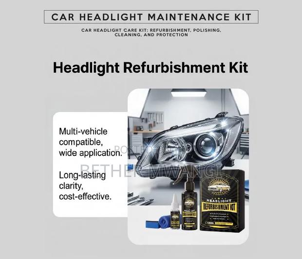 Car Headlight Maintenance Kit in Kenya - thumbnail 2