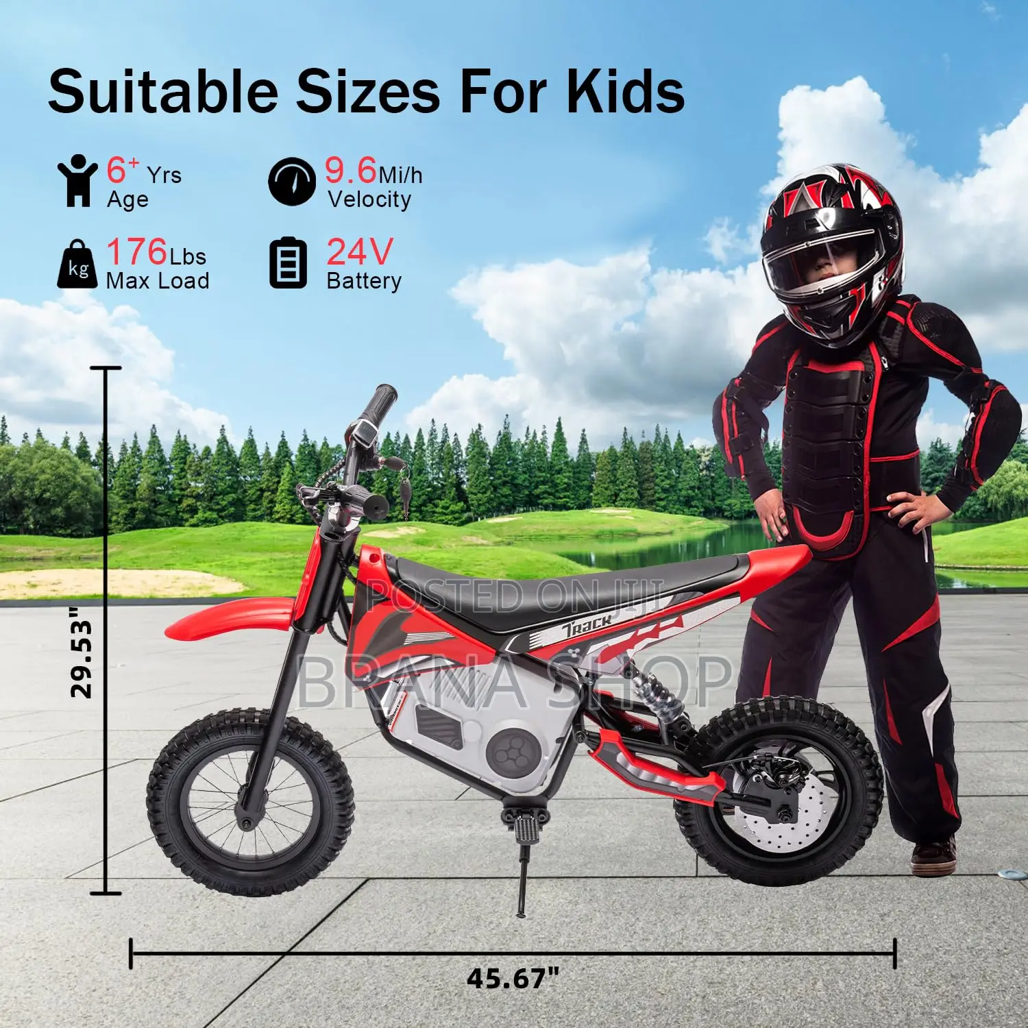 New Motorcycle 2024 Red