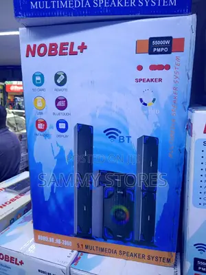 Nobel+ NB-2080 5.1 Channel Home Theater, System With Remote Control