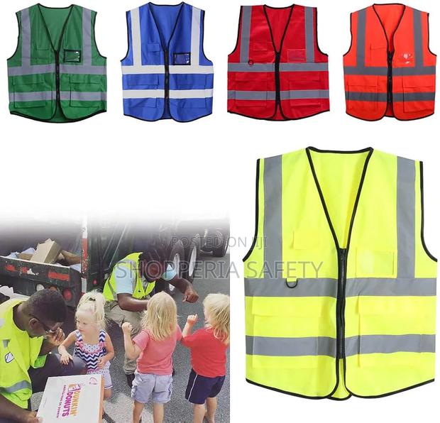 Multi Pocket Reflector Vest
