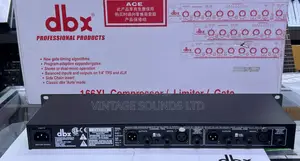 DBX 166XL Dual Compressor Limiter Gate | Tested Working Rack Gear