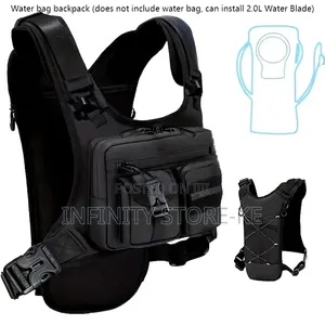 Chest Rig Bag Multifunction Zipper Chest Backpack
