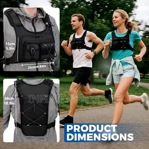 Chest Rig Bag Multifunction Zipper Chest Backpack