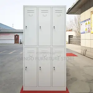 Office Cabinet; Steel Grayed Office Modern Cabinet