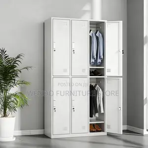 Office Cabinet; Steel Grayed Office Modern Cabinet