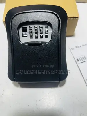 Secure 4-Digit Combination Key Lock Box – Wall Mounted Key Safe
