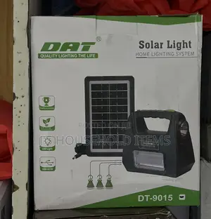 Dat Dt‐9018: All‐In‐One Solar Home Lighting System