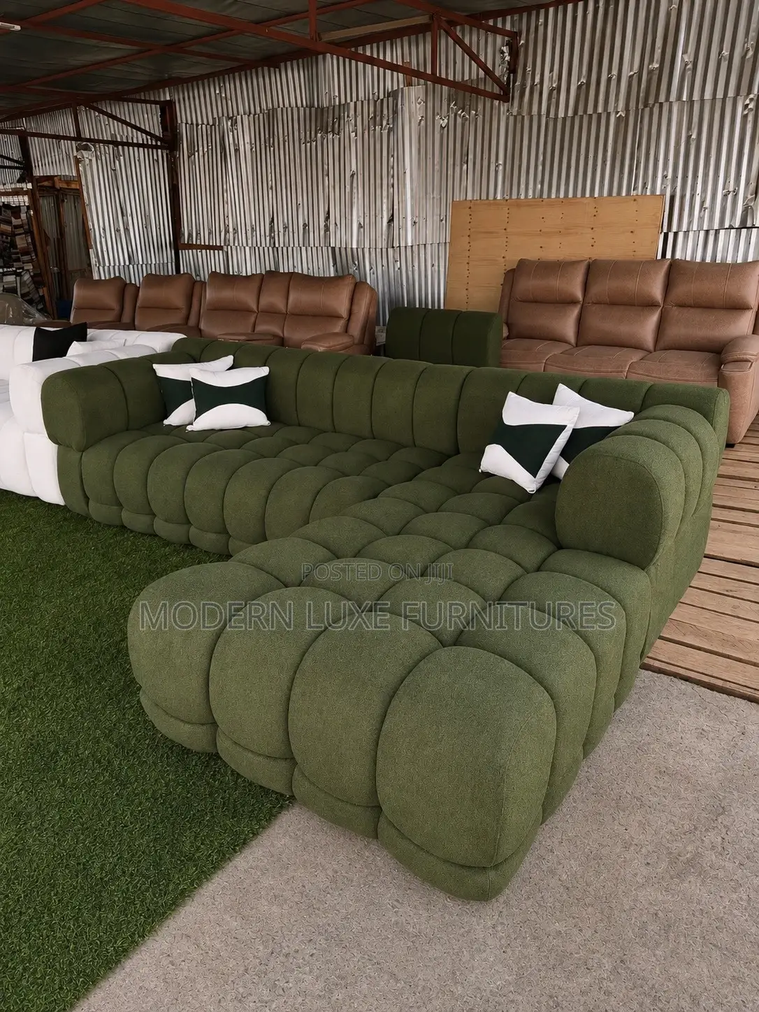 Elite Living 6 Seater L Sofa/L Shaped Sofa