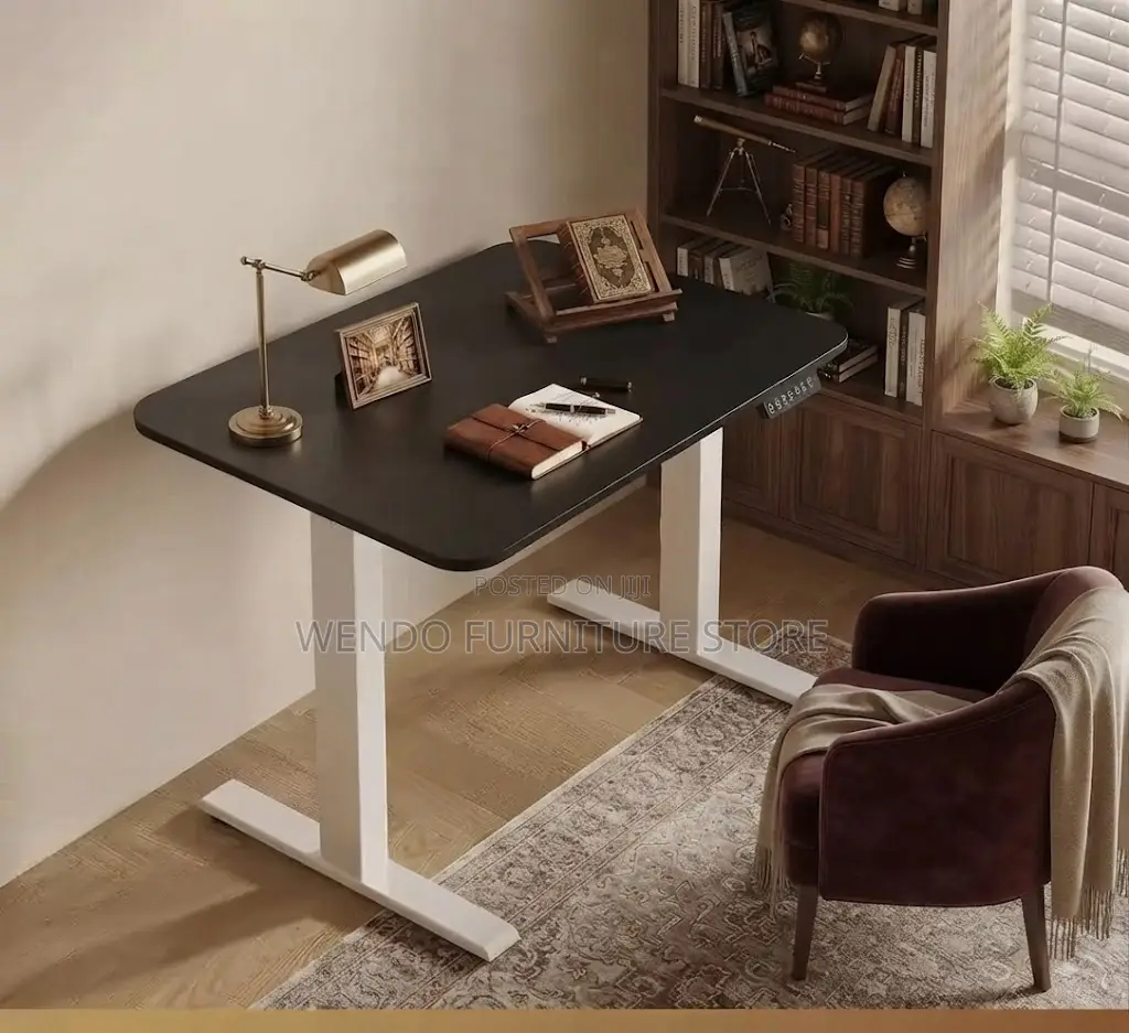 Office Desk; 1200mm Electric Modern Height Standing Table