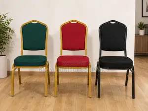 Premium Quilted Banquet Chairs – Elegant Event Conference Seating