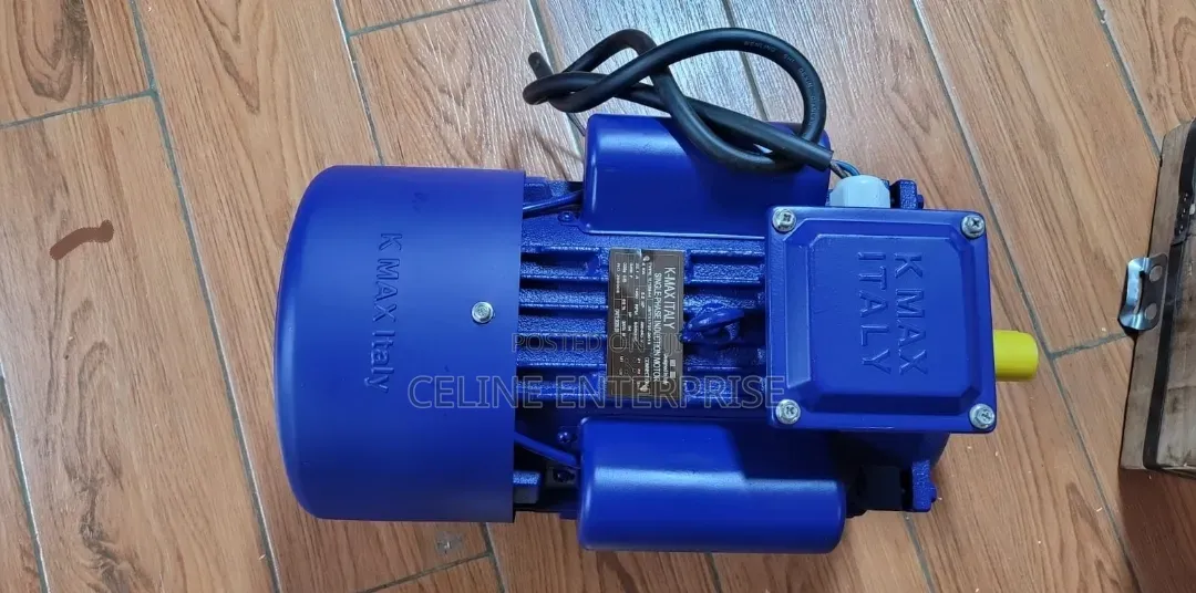 K-Max Italy Single-Phase Induction Motor,5.5hp Low Speed