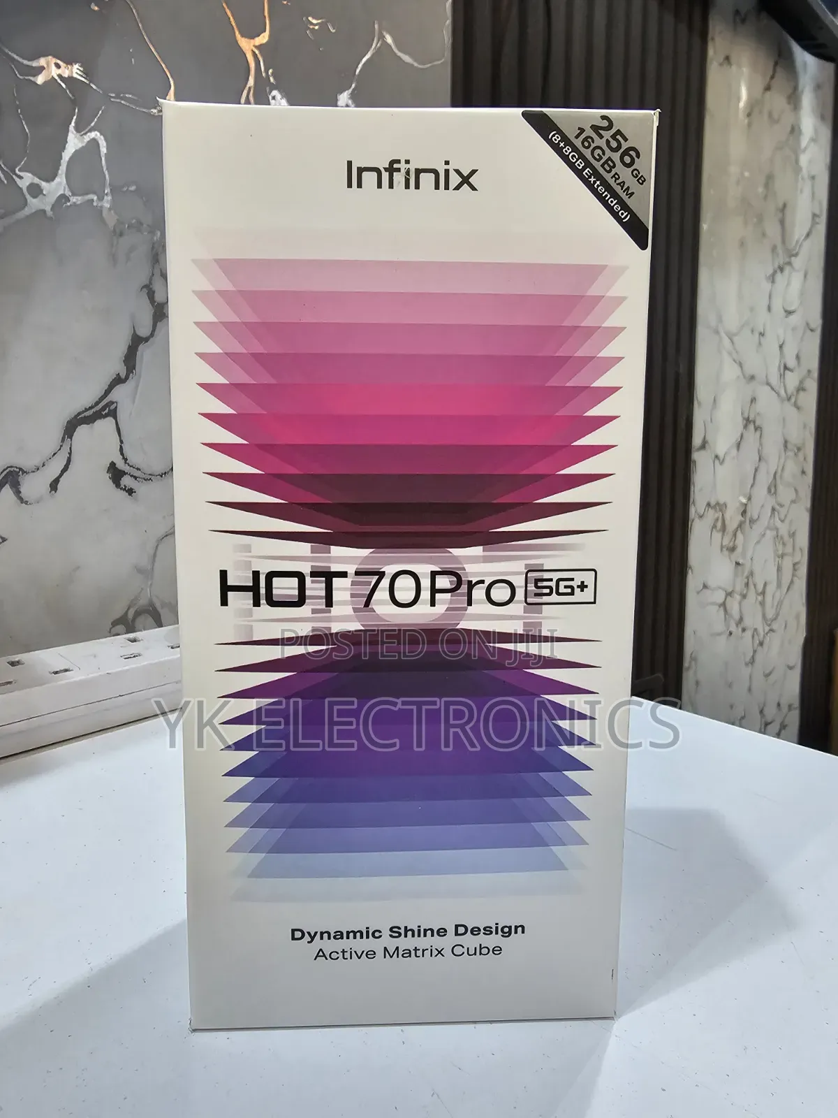 New Infinix Hot 70 Pro 5G+ 256 GB Black