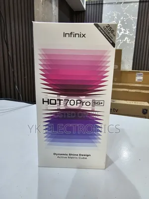 New Infinix Hot 70 Pro 5G+ 256 GB Black