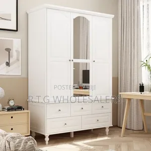 Modern Executive Assembled Wooden Wardrobe at 
