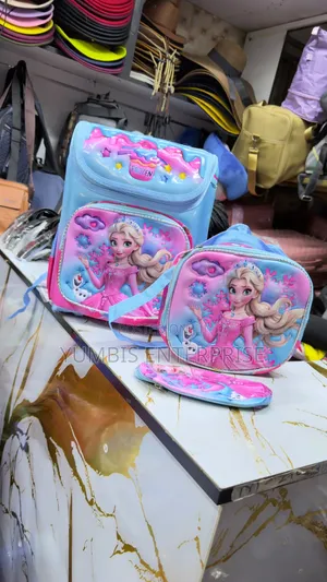 School Box Bags for Pp2,grade1,2,3 With Lunch Bag,pencil Pouch at 1500