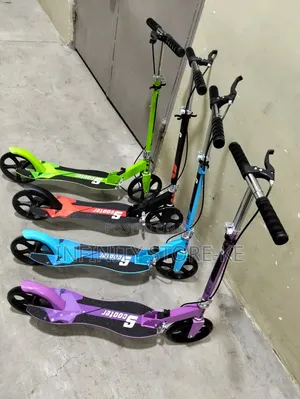 Big Wheels Scooter With Hand Brakes