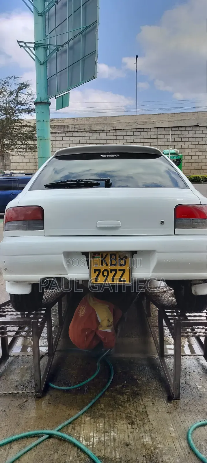 Subaru Impreza 2.0 WRX STi 2002 White