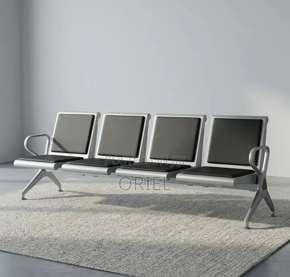 Office Bench : Linked 4-Seater Airport Waiting Bench