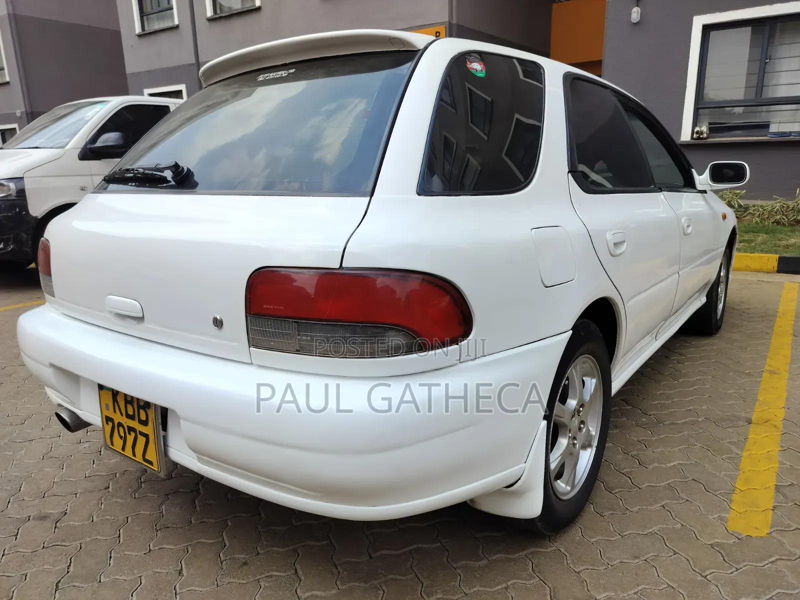 Subaru Impreza 2.0 WRX STi 2002 White