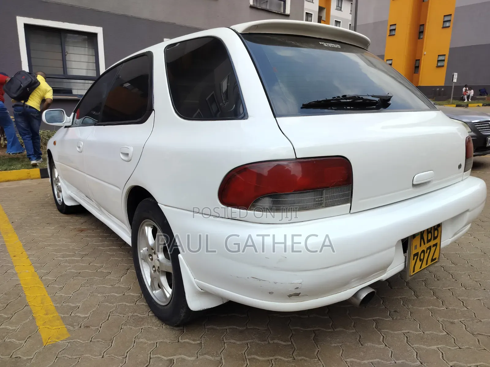 Subaru Impreza 2.0 WRX STi 2002 White